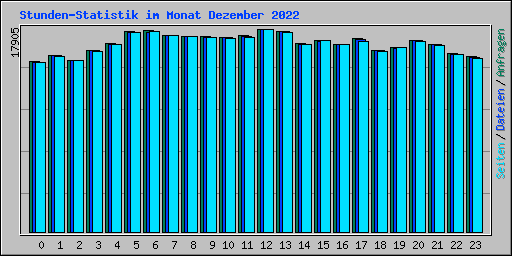 Stunden-Statistik im Monat Dezember 2022